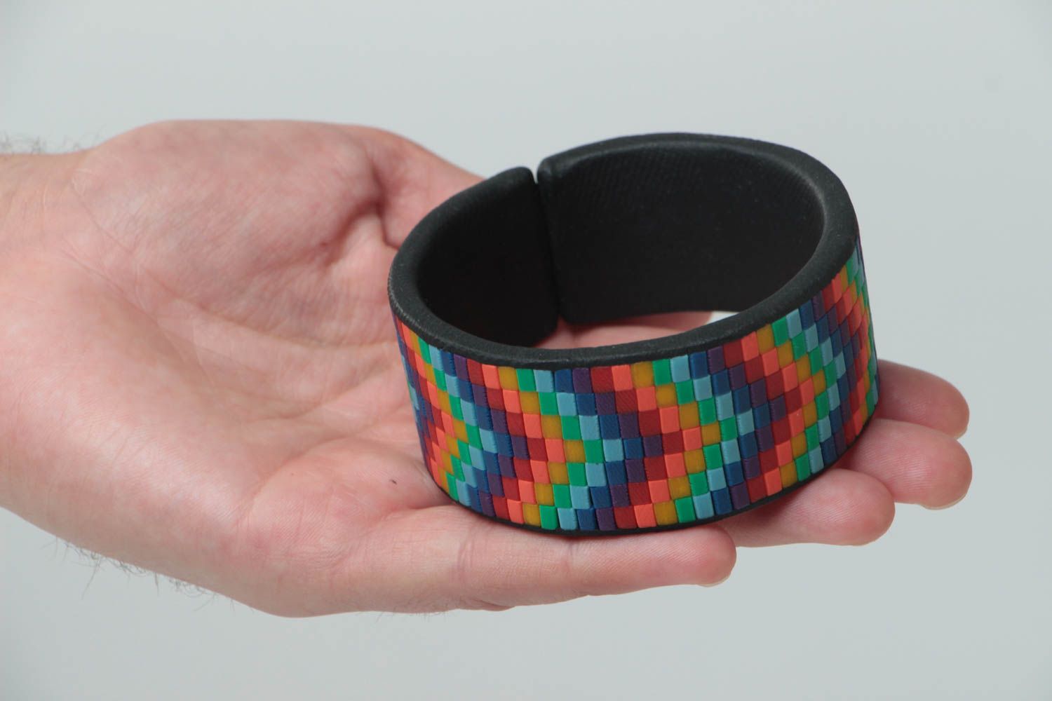 Stylish handmade plastic bracelet accessories for girls artisan jewelry designs photo 6