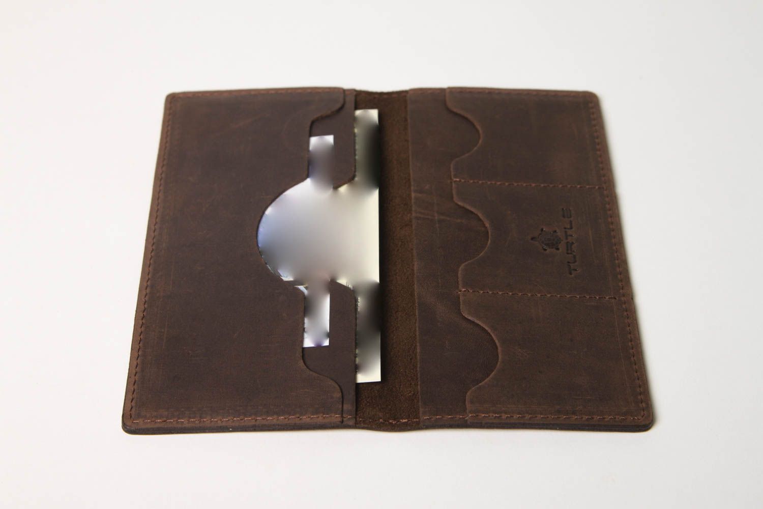 Мужское портмоне хэнд мейд кожаный кошелек оригинальный аксессуар для мужчин фото 4