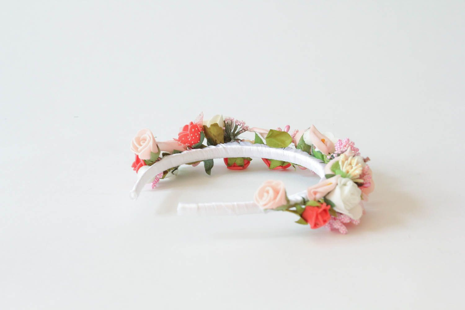 Hair band with flowers Summer Mix photo 4