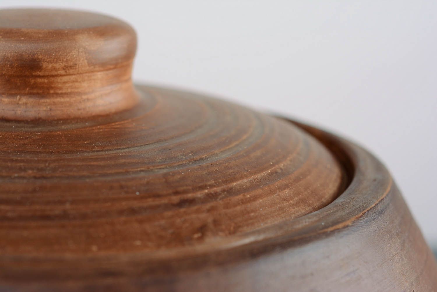 Pote de cerâmica artesanal para assados foto 4