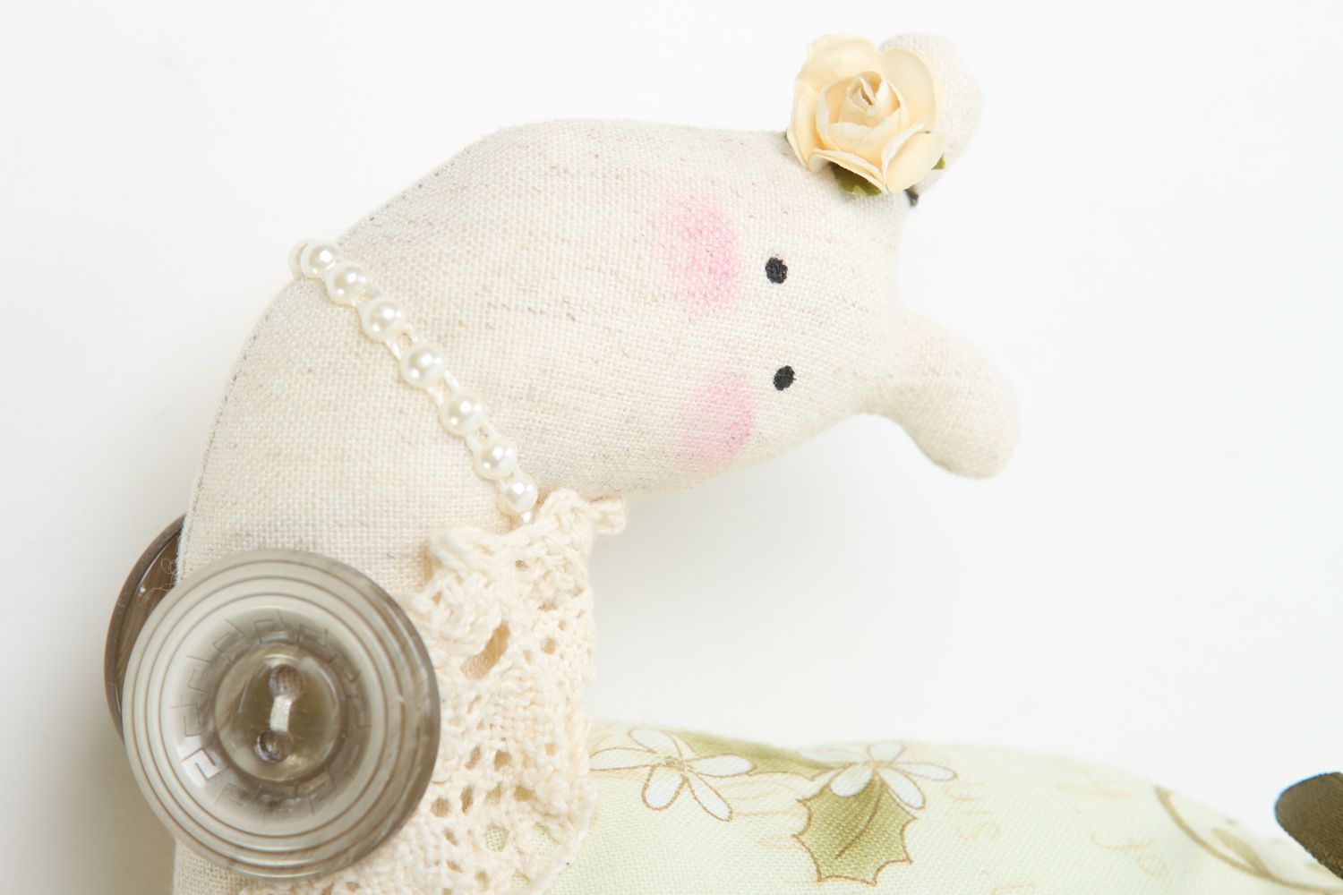 Handmade soft fabric toy stuffed toy home decoration decorative use only photo 2