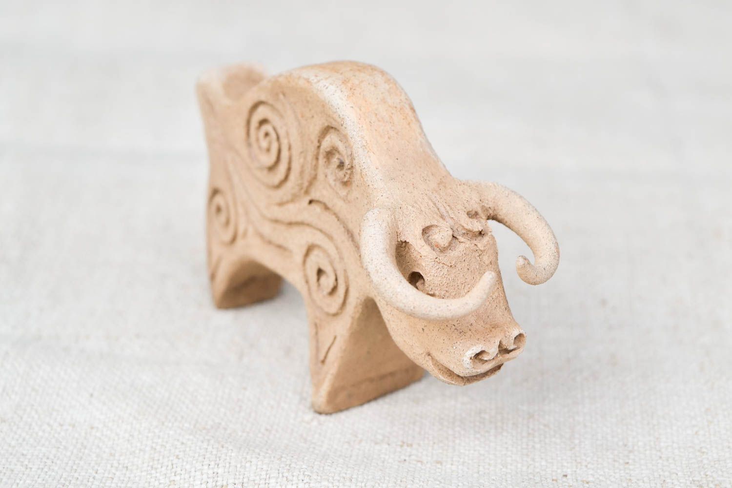Глиняная свистулька ручной работы игрушка из глины керамический сувенир фото 4