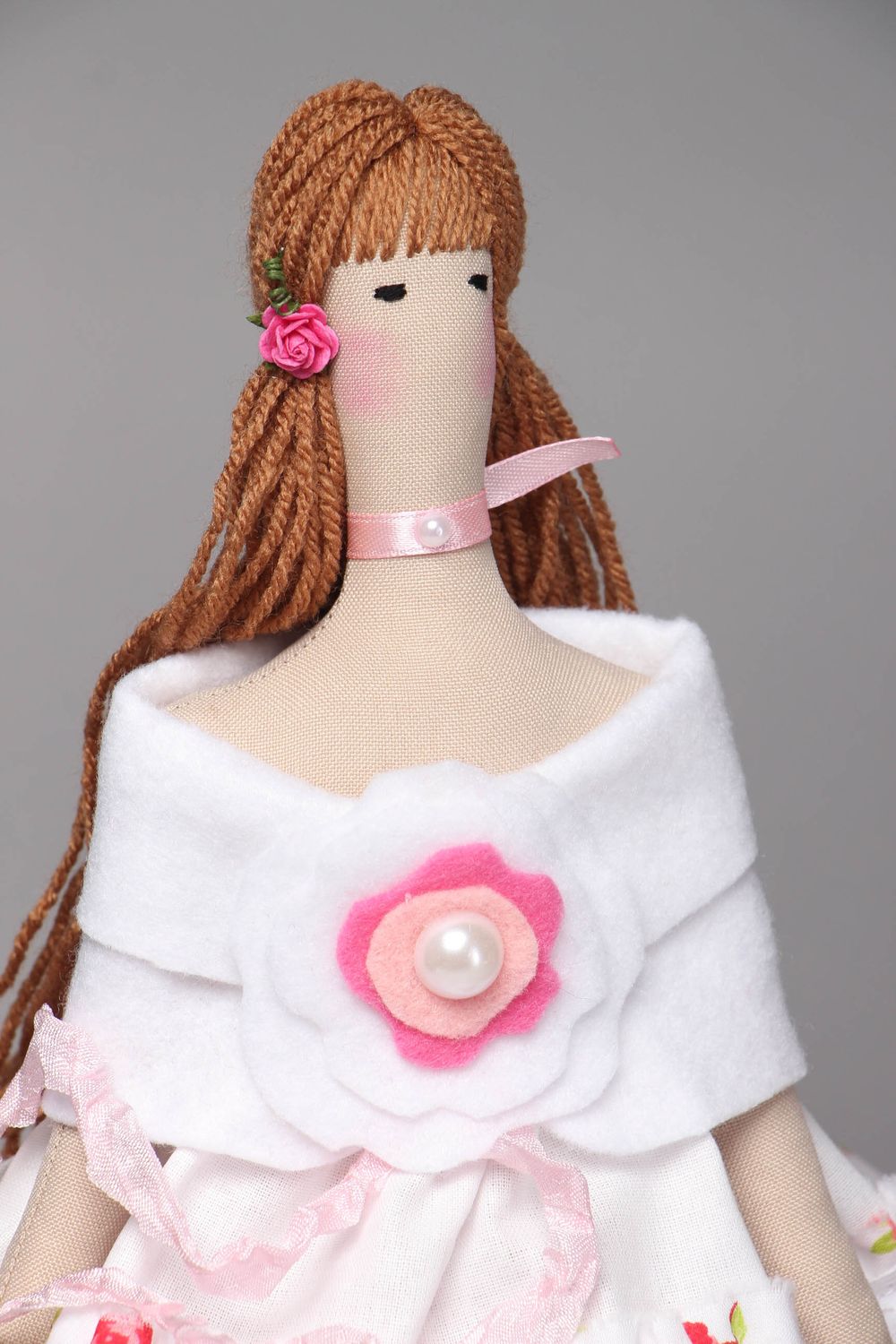 Poupée en tissu de créateur faite main  photo 2