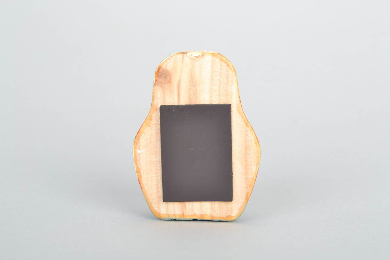 Kühlschrank Magnet aus Holz foto 4