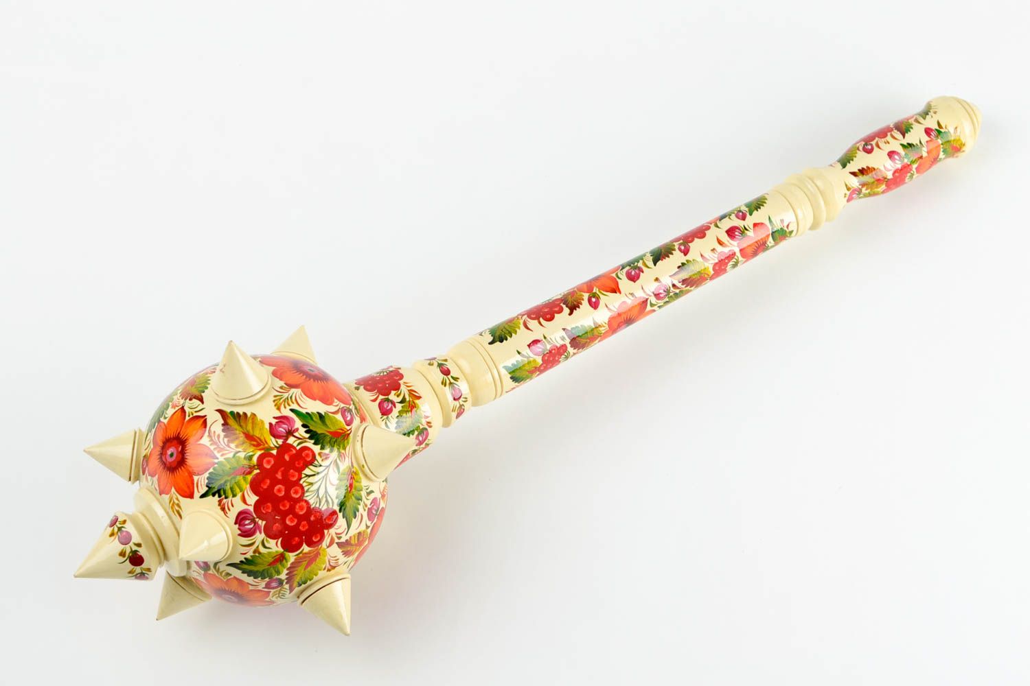 Handmade designer decorative mace stylish ethnic weapon for decorative use only photo 4