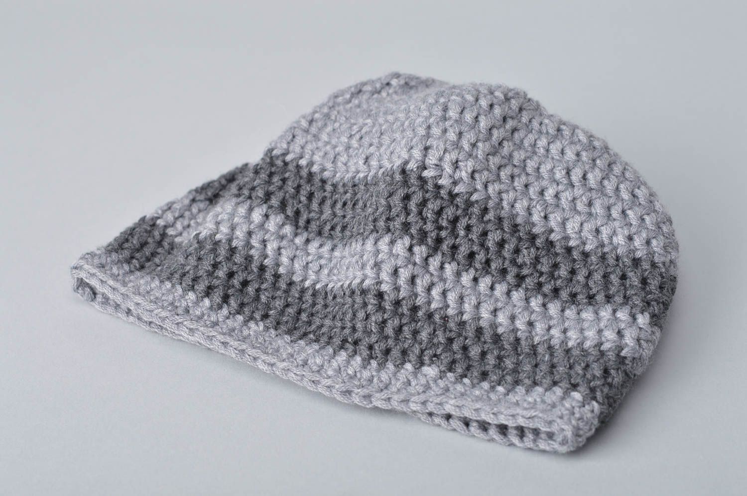 Handmade warm hat crochet baby hat girls accessories hats for kids kids gifts photo 5