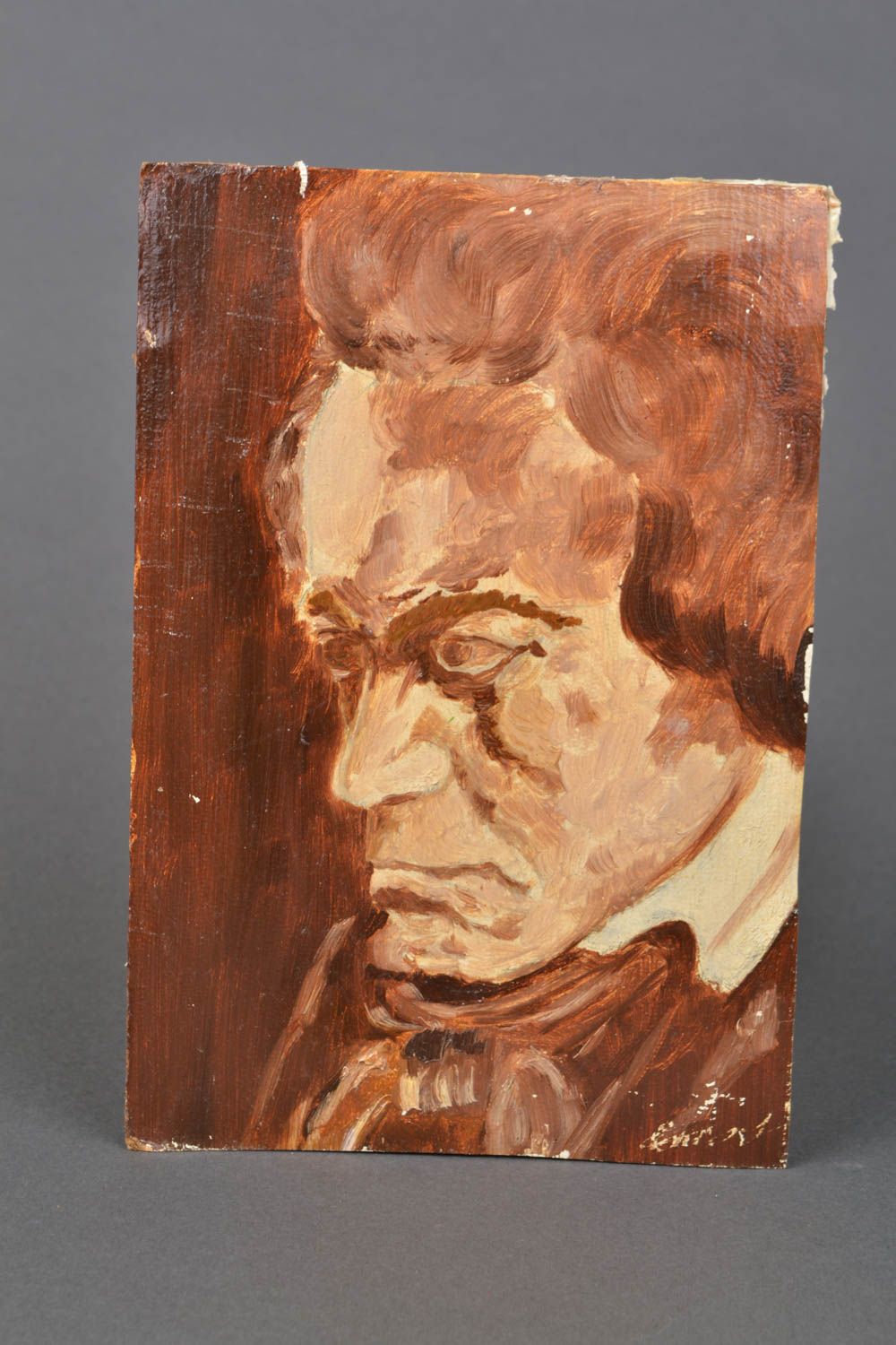 Oil portrait Beethoven photo 1