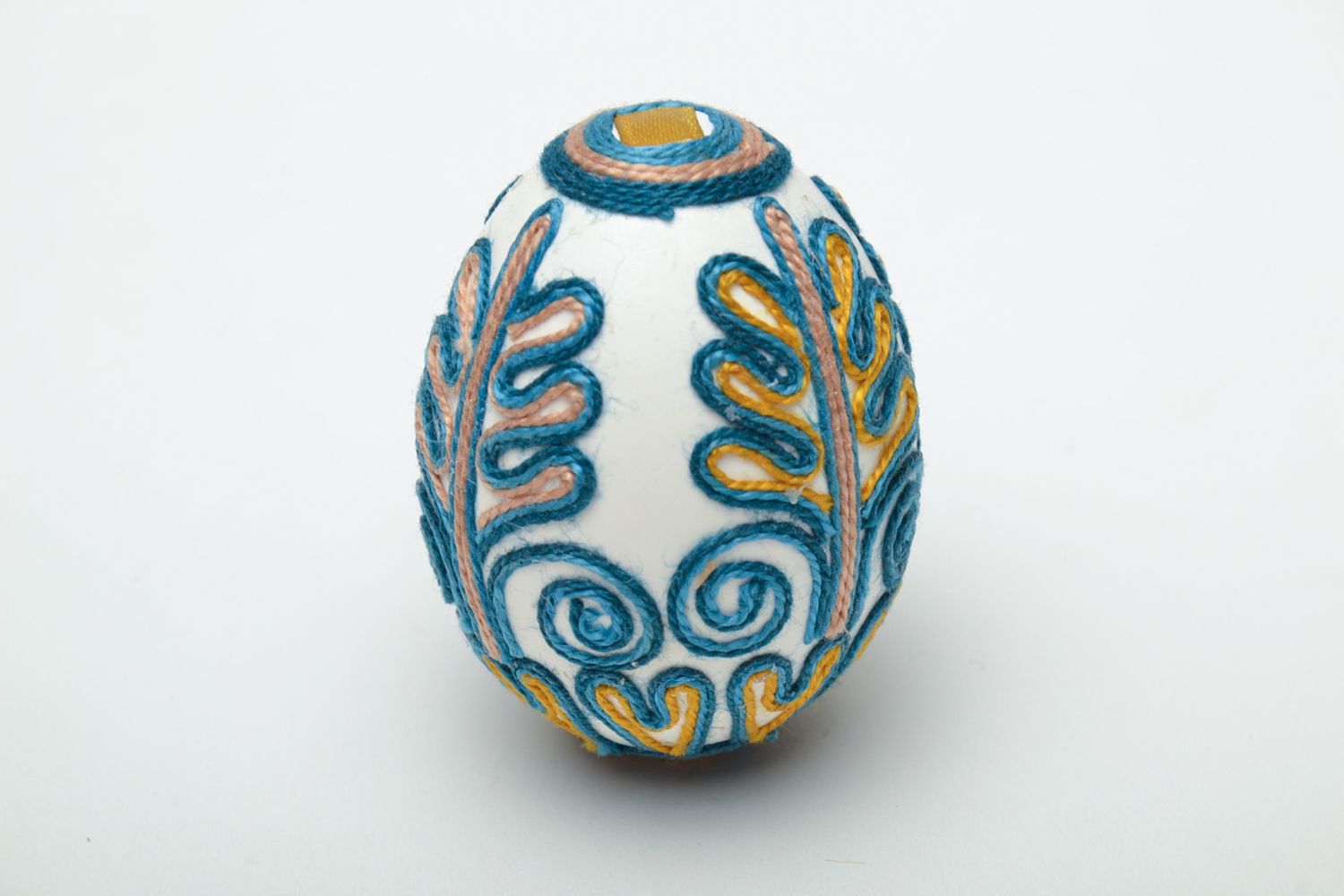 Unusual decorative Easter egg photo 3