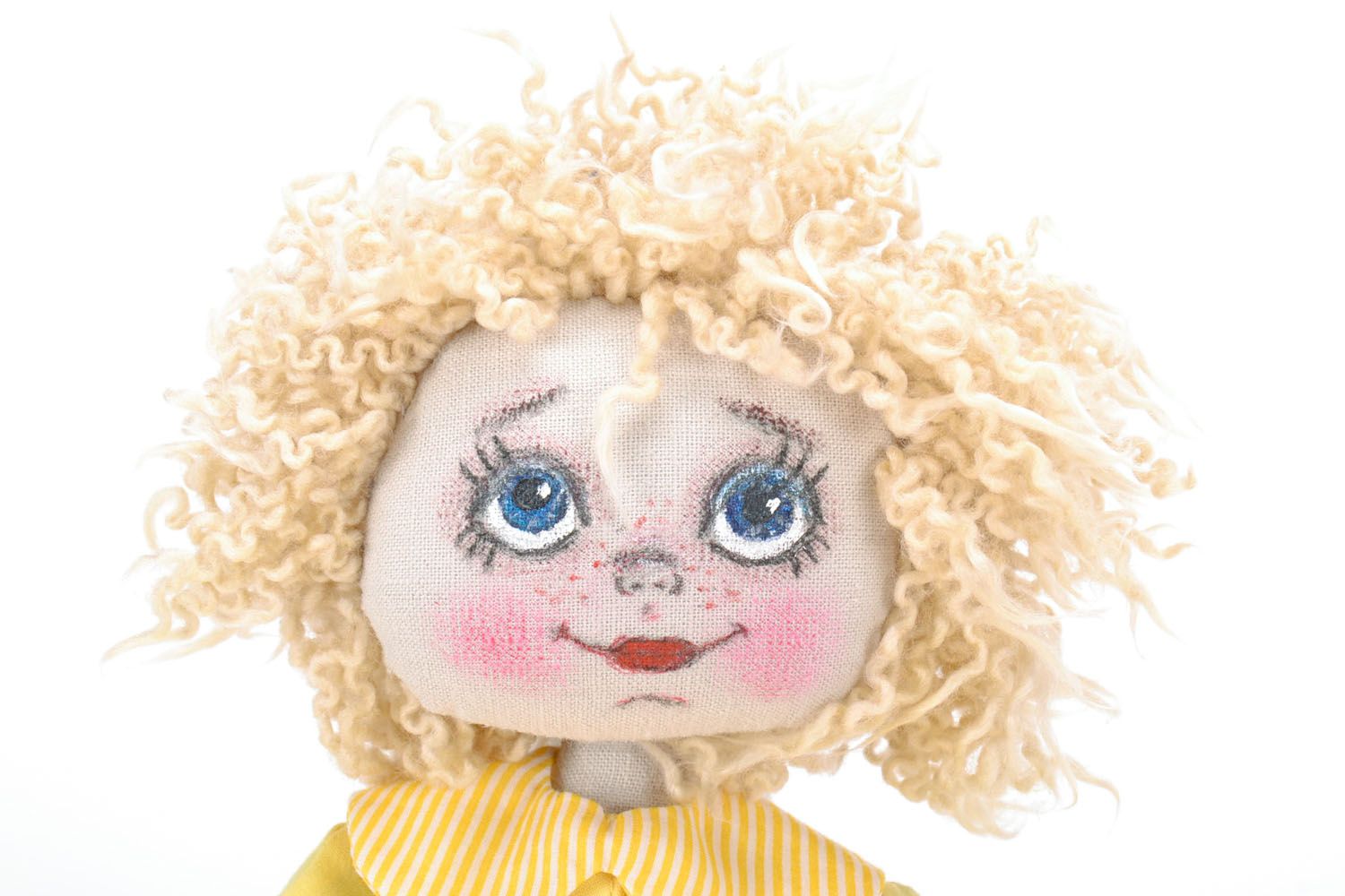 Мягкая кукла Девочка фото 3