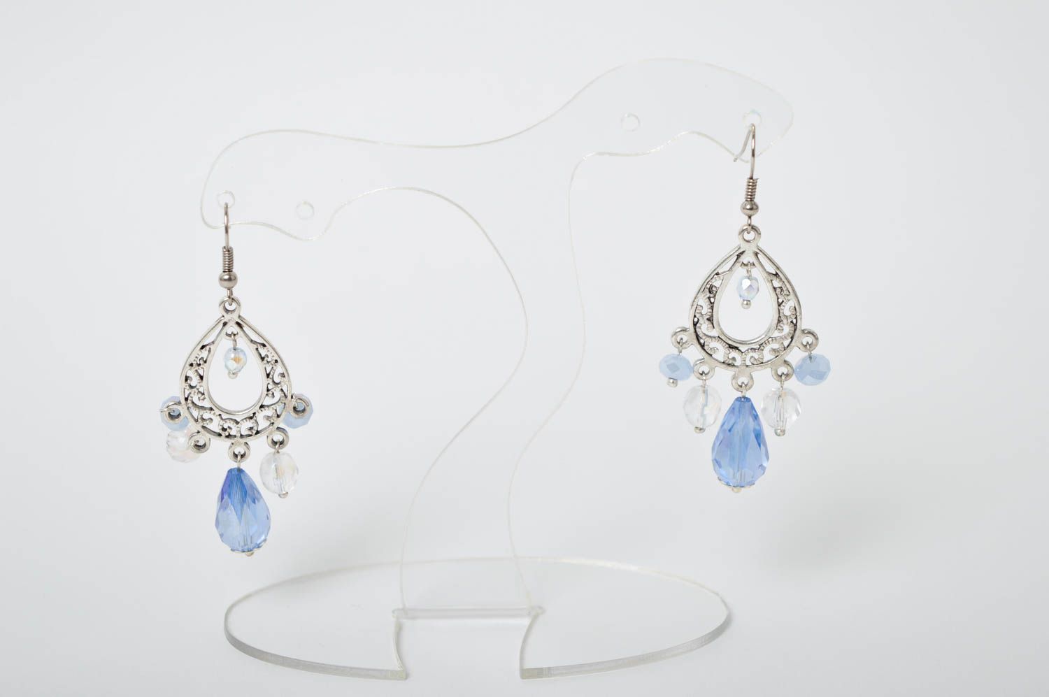Beautiful handmade beaded earrings cool jewelry designs fashion trends photo 2