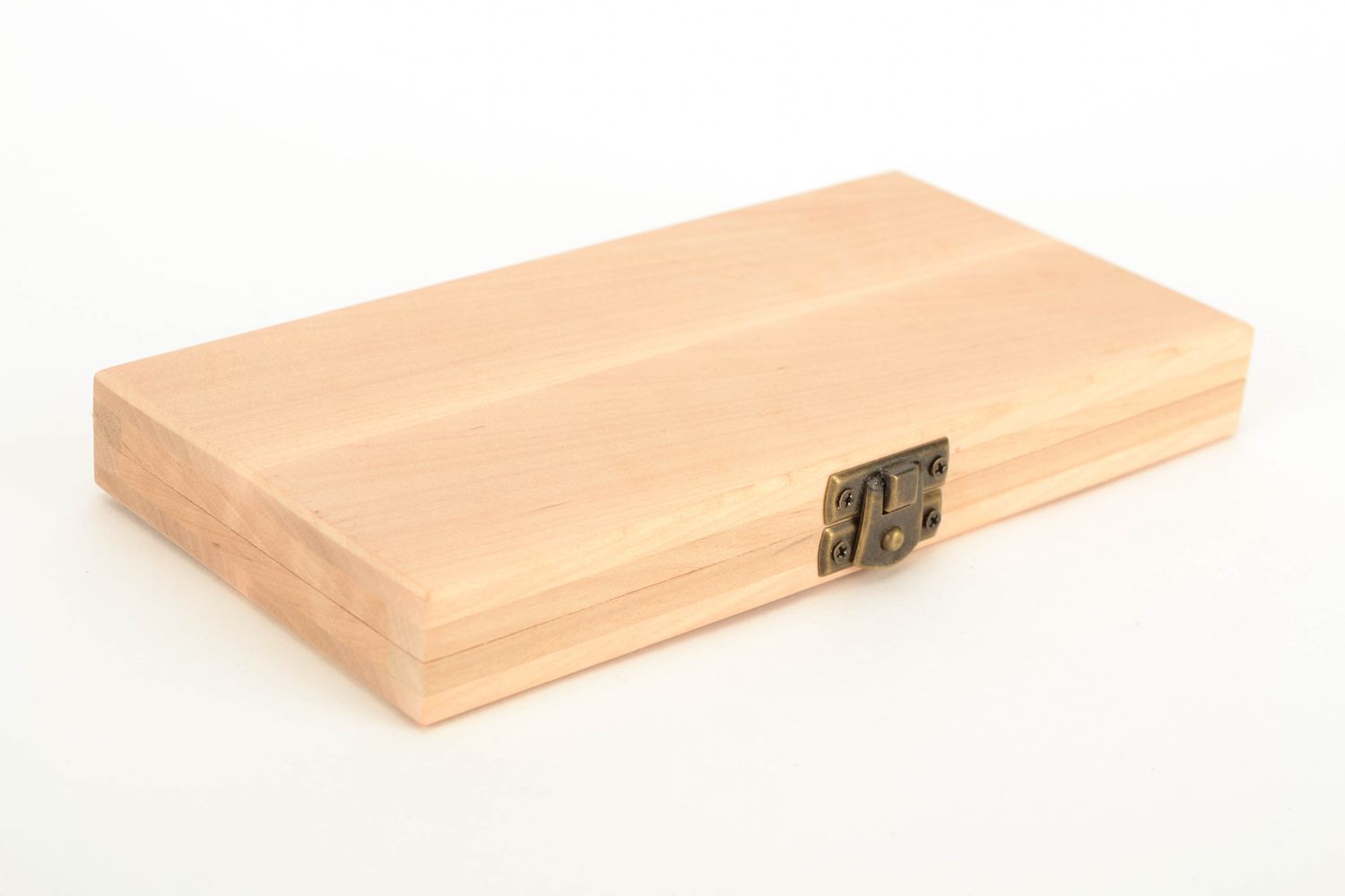 Boîte à billets en bois faite main  photo 1