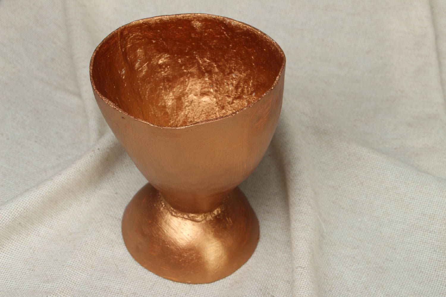 Deco Vase Pokal aus Kürbis foto 2