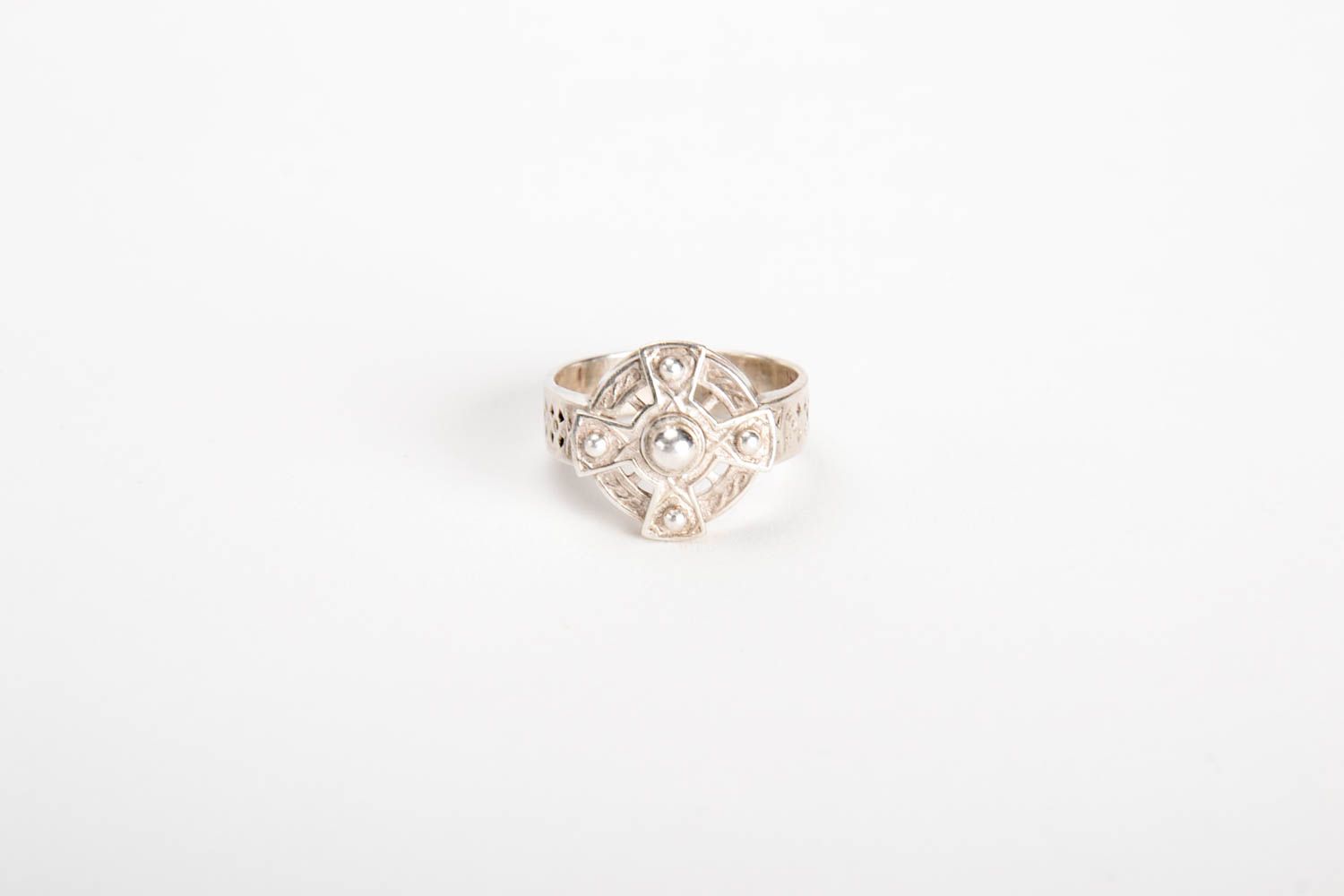 Stylish designer ring unusual ring for men handmade accessory present photo 4