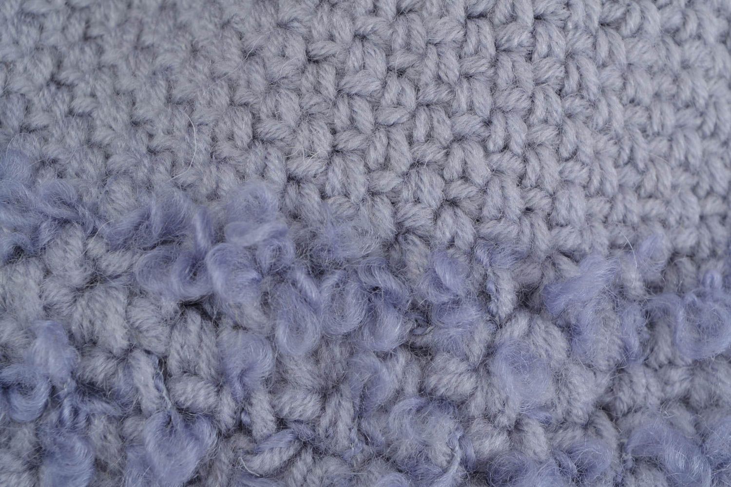Bonnet chien fait main Couvre-chef original tricoté en laine Vêtement automne photo 5
