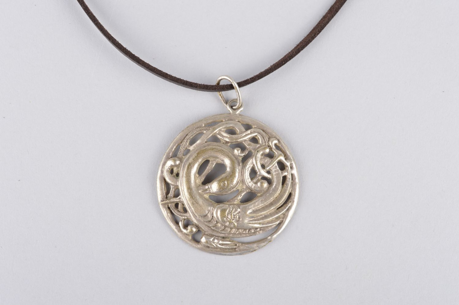 Handmade designer jewelry bronze pendant for women bronze accessories for women photo 5