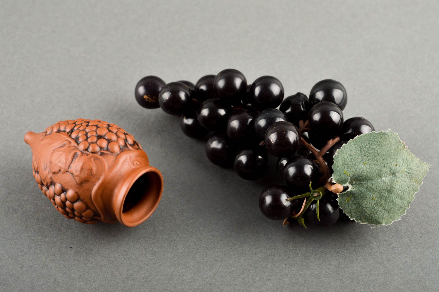 Handgemachte Keramik Becher aus Ton Geschenk Idee Designer Geschirr 50 ml klein foto 1