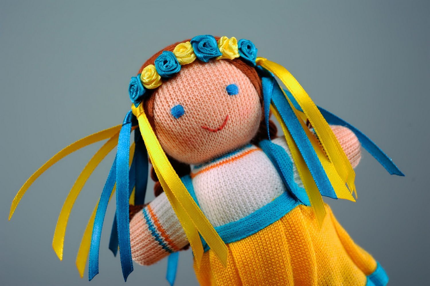 Muñeca de peluche artesanal Ucraniana foto 3