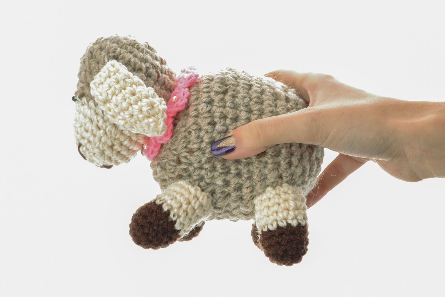 Small crochet toy Sheep photo 5