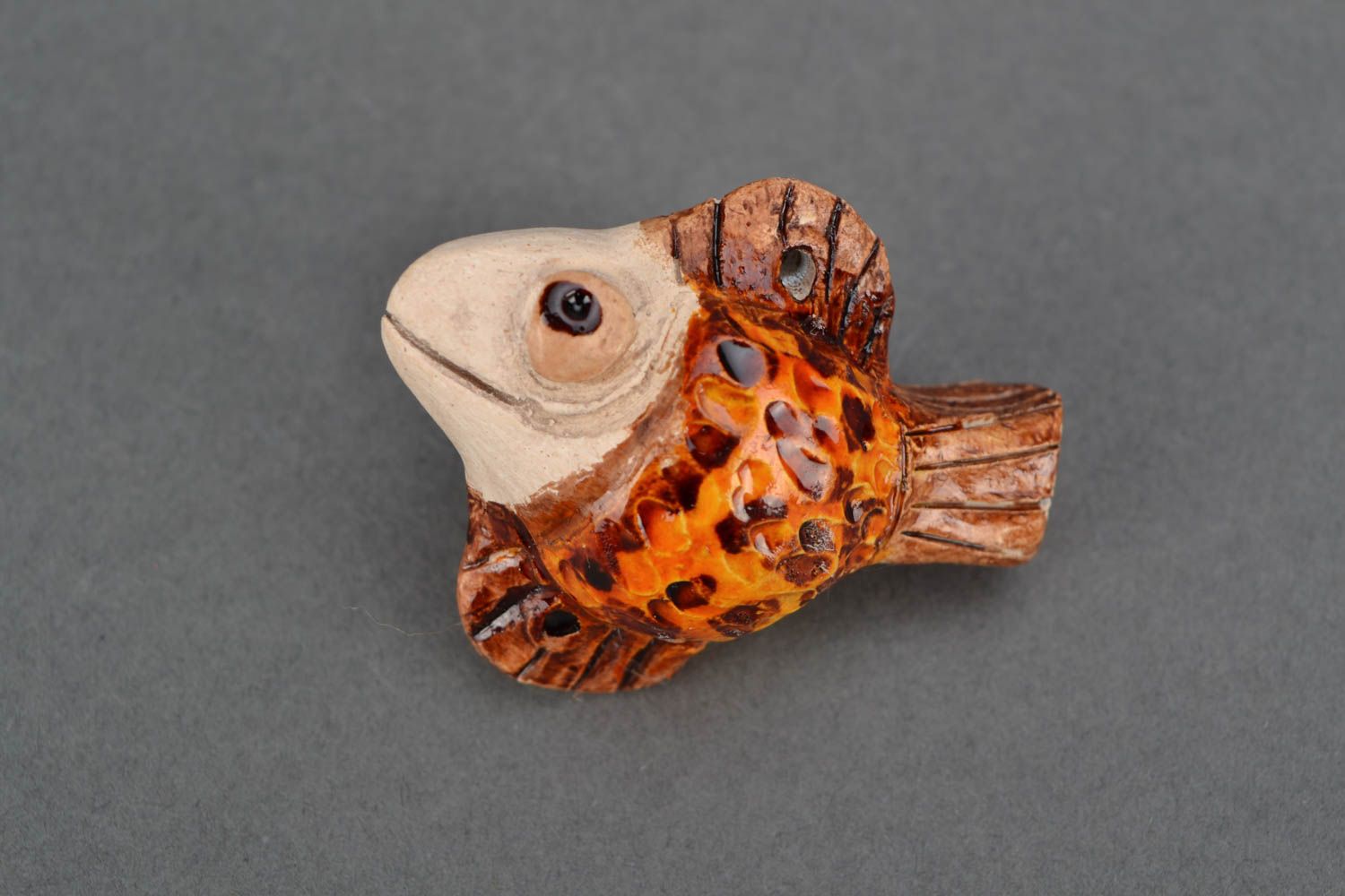 Ceramic whistle Fish photo 2