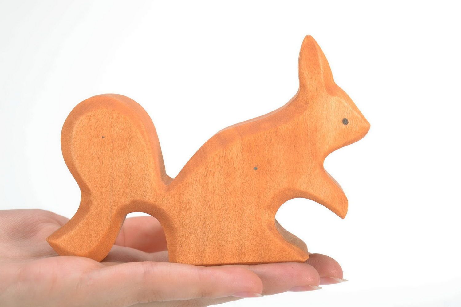 Wooden Figurine Squirrel photo 3