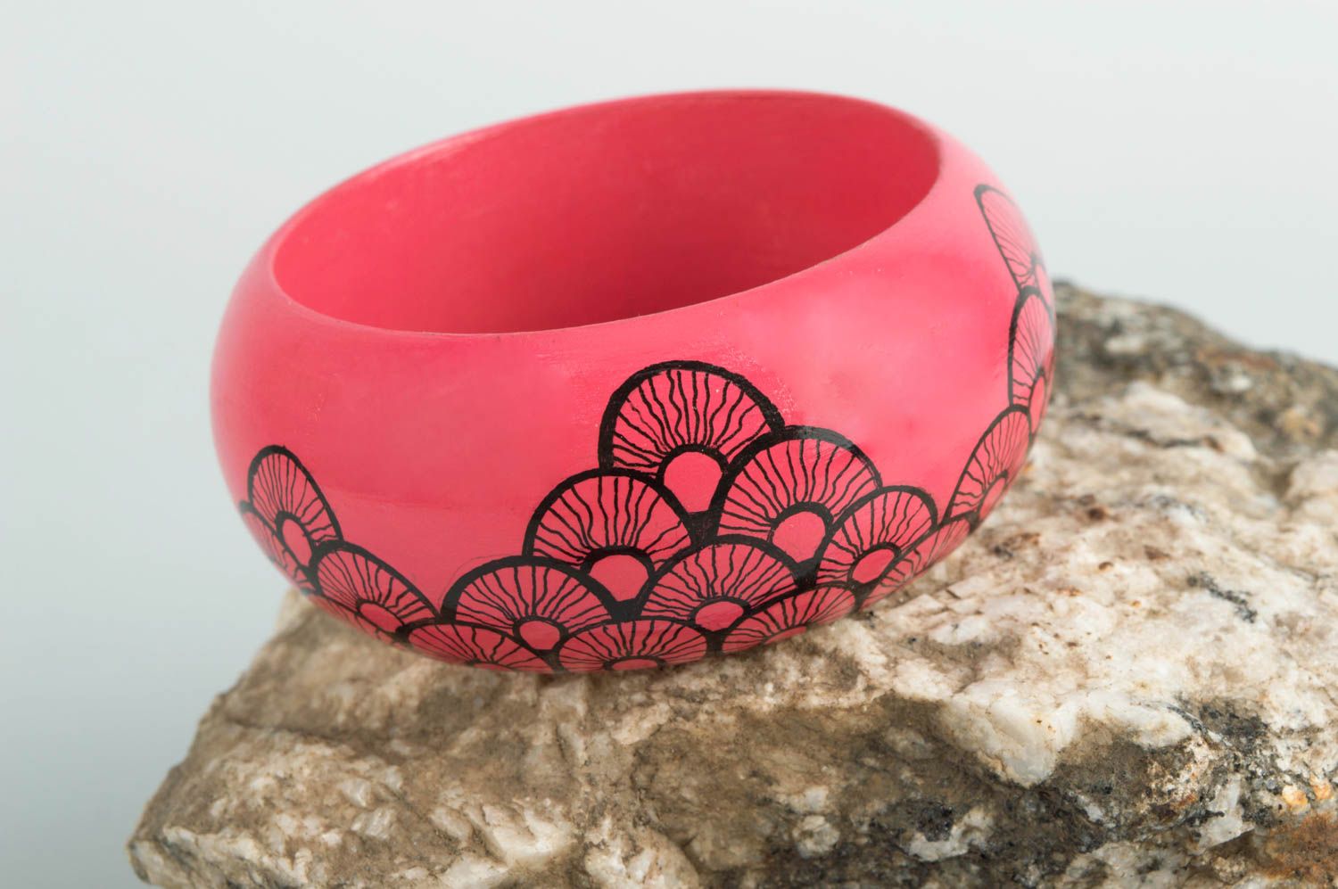 Handmade bracelet wooden jewelry bracelets for women designer accessories photo 2