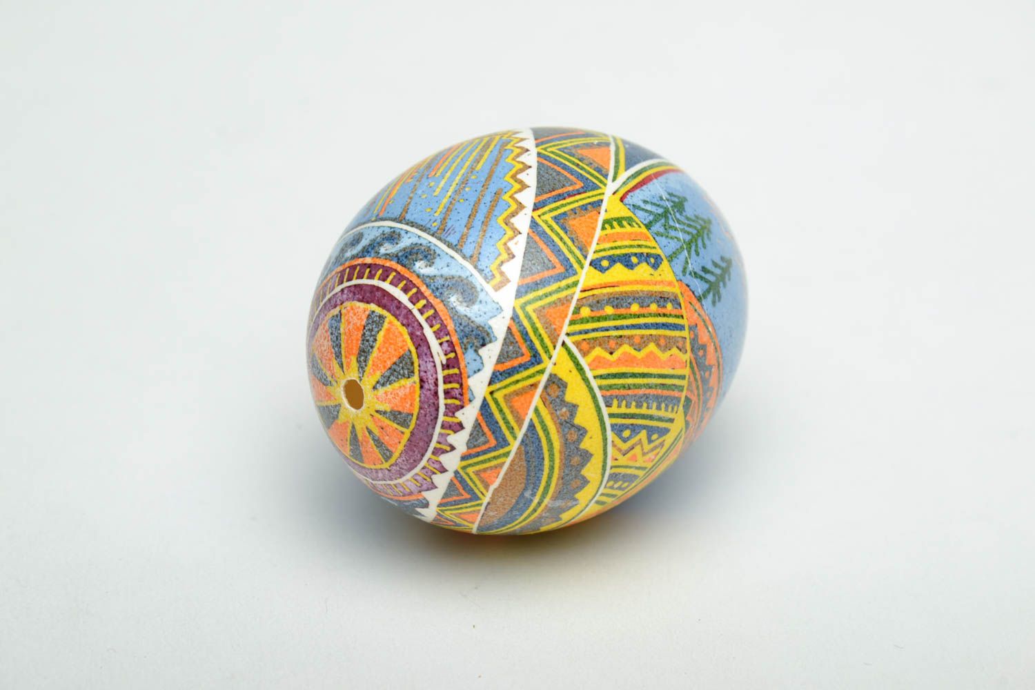 Designer Easter egg in ethnic style photo 4