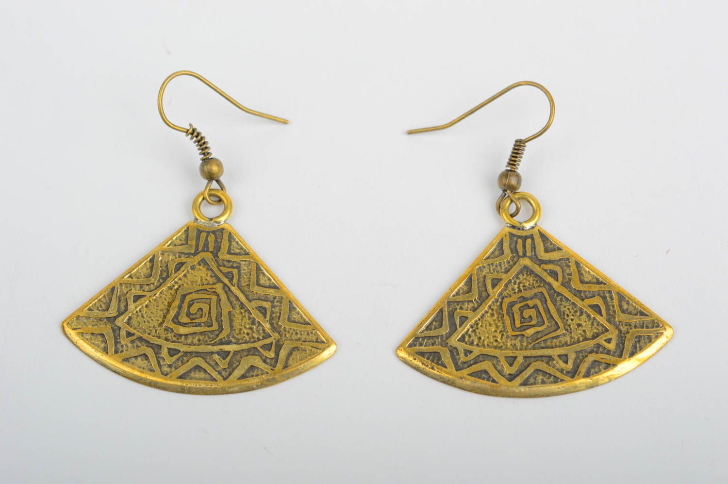 Designer earrings handmade jewelry metal jewelry dangling earrings for girls photo 1