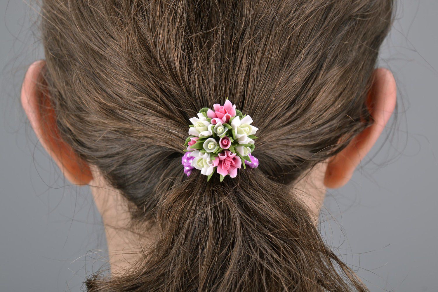 Bouquet élastique à cheveux photo 3