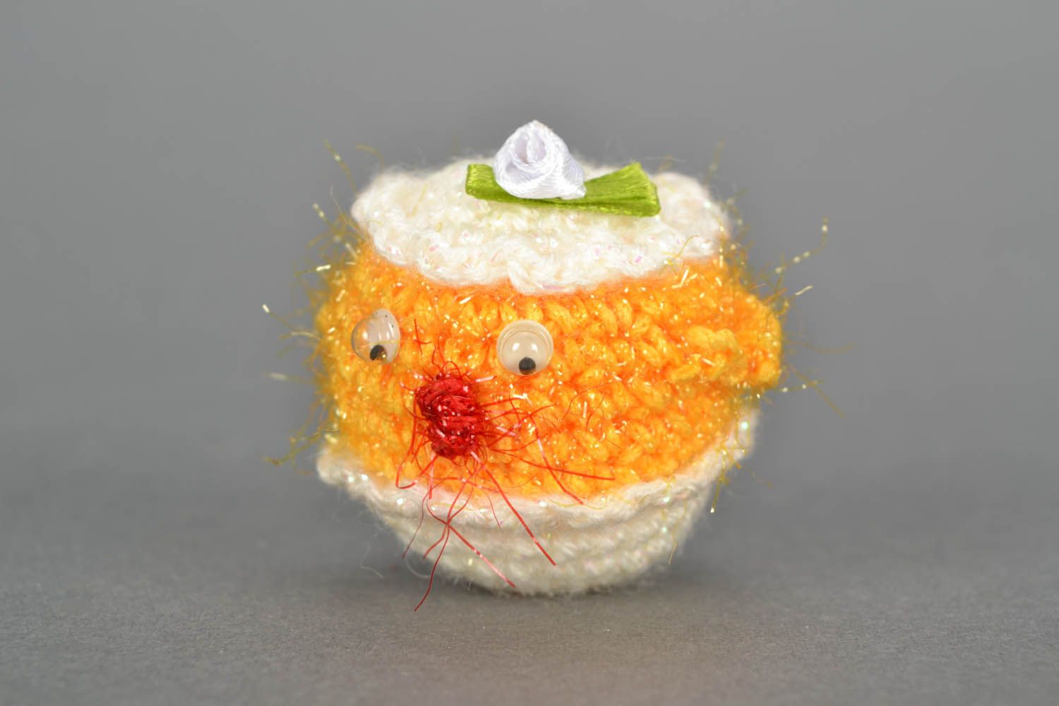 Soft crochet toy Chicken photo 1
