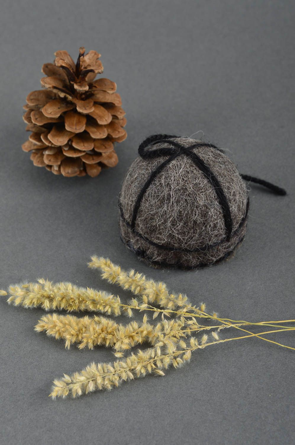 Сванская шапка ручной работы декор для дома настольный декор в этно-стиле фото 1