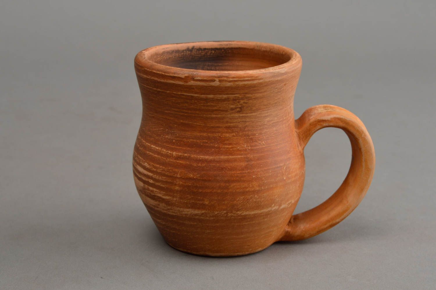 Taza de cerámica artesanal 200 ml vasija de barro utensilios de cocina foto 2