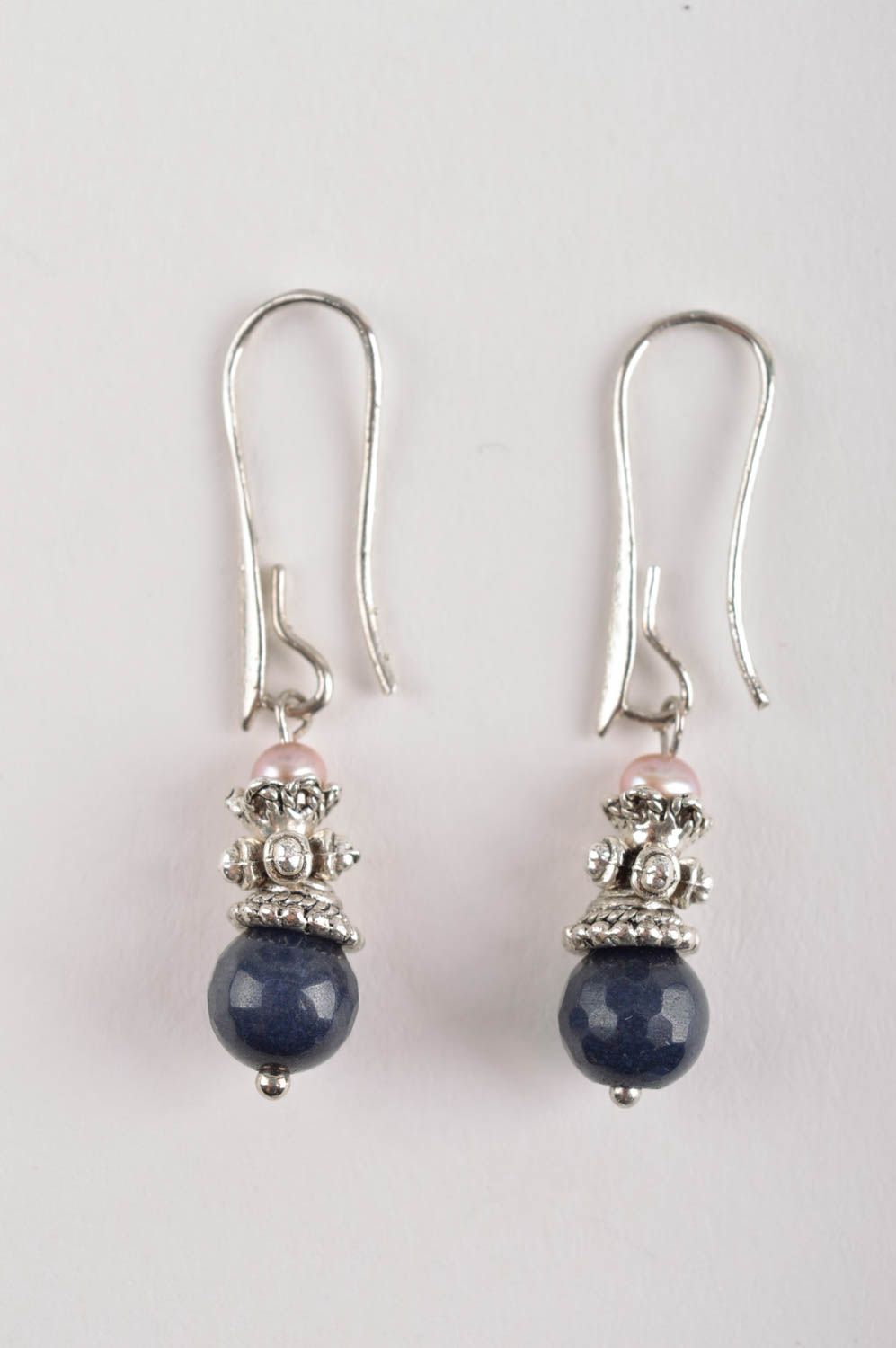 Handmade jewelry stone earrings dangling earrings women accessories gift for her photo 2
