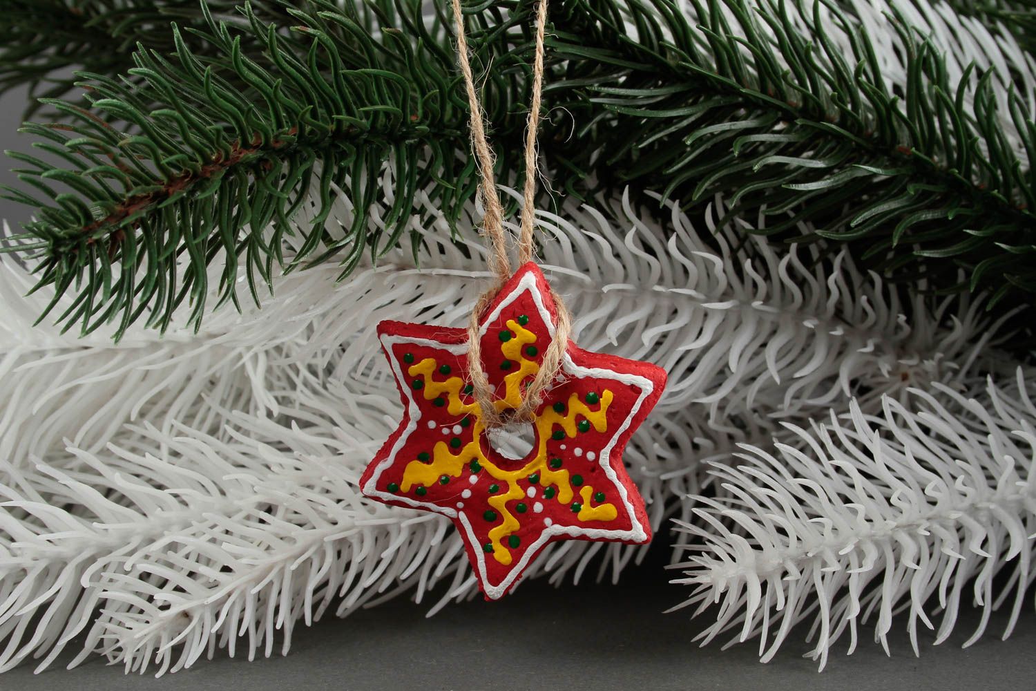 Christmas tree pendant home decor handmade present decorative use only photo 1