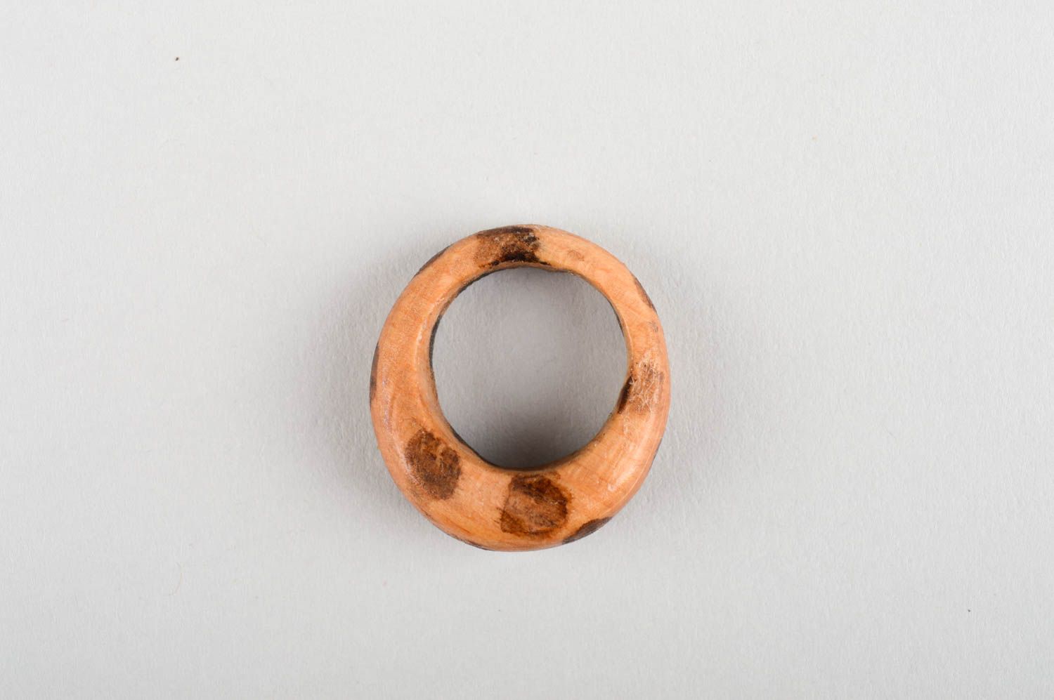 Unusual handmade wooden ring wood craft fashion accessories gifts for her photo 3