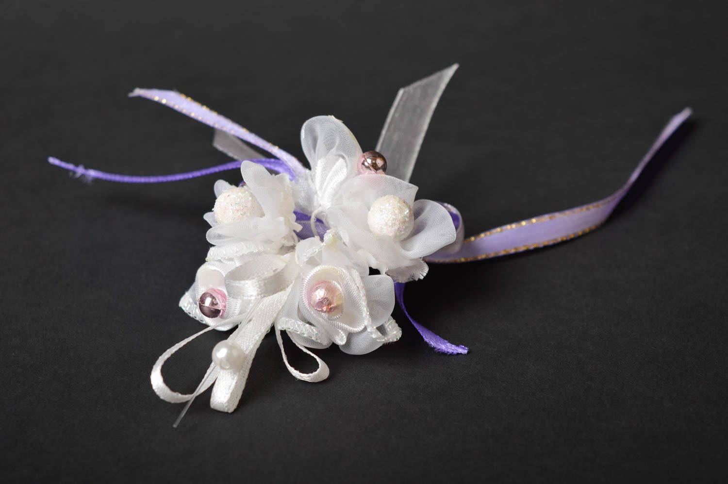 Handmade wedding accessories lapel flowers corsages and boutonnieres  photo 2