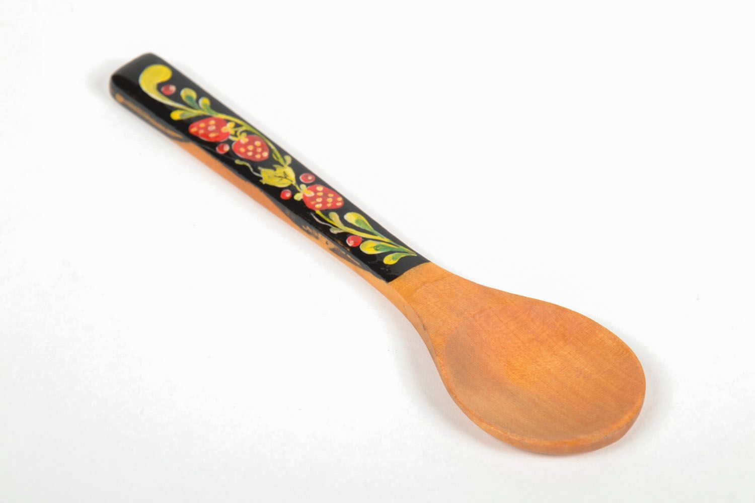 Wooden spoon for salt photo 2