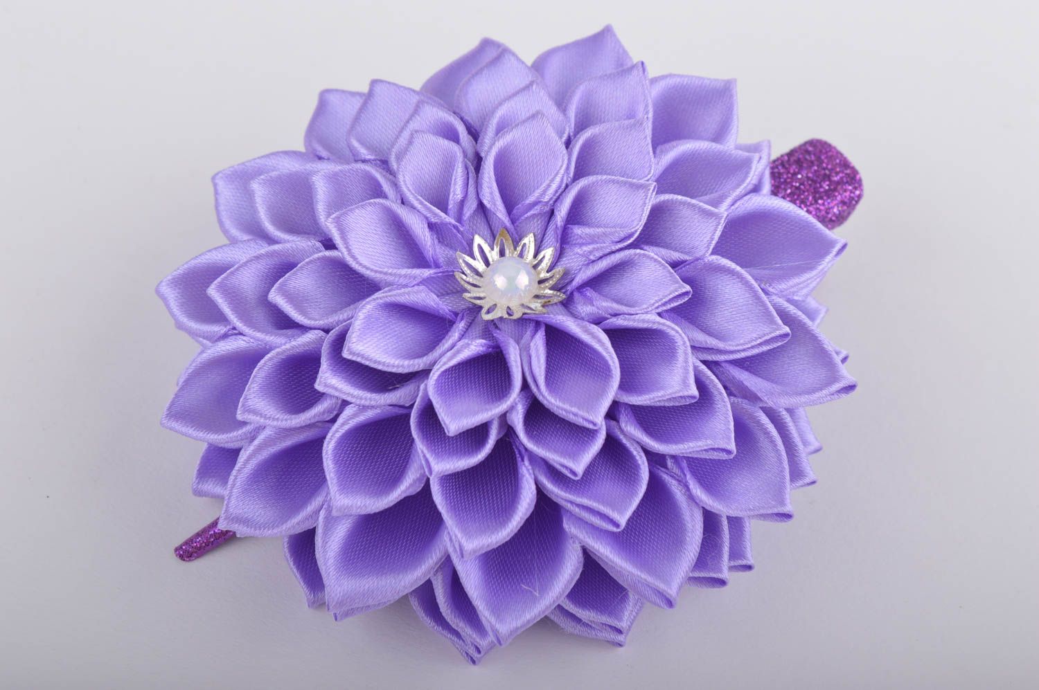 Haarspange Blume handmade Accessoire für Haare Haarschmuck Blüte Mode Accesso foto 1