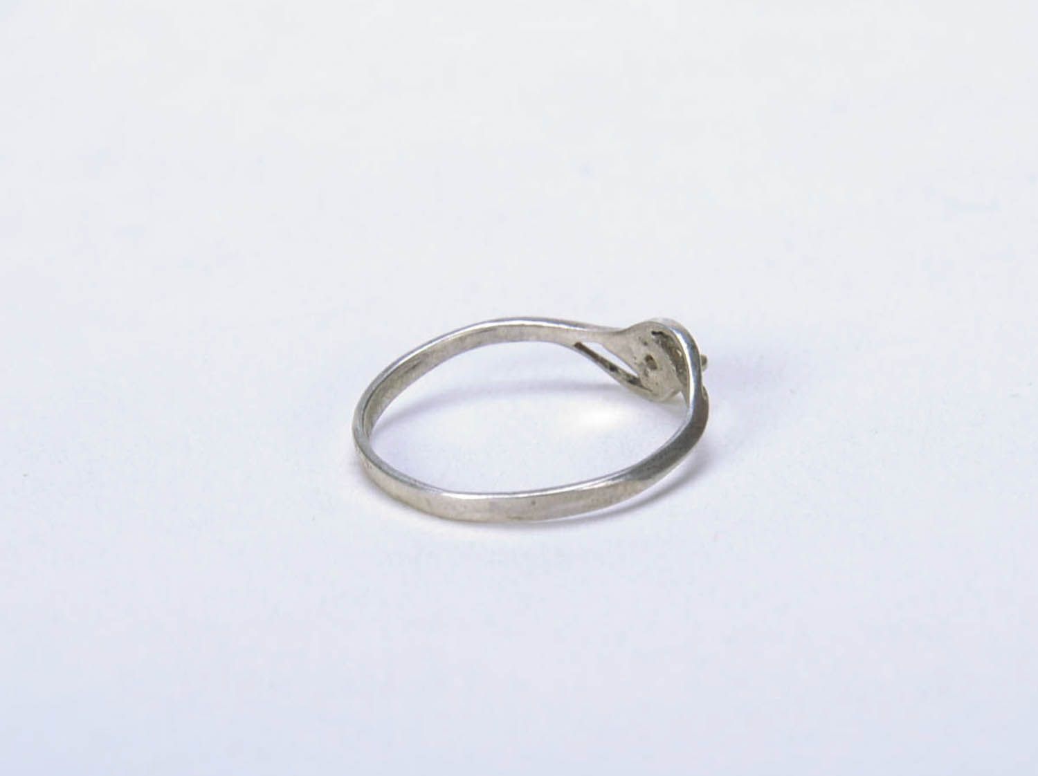 Silver ring  photo 2