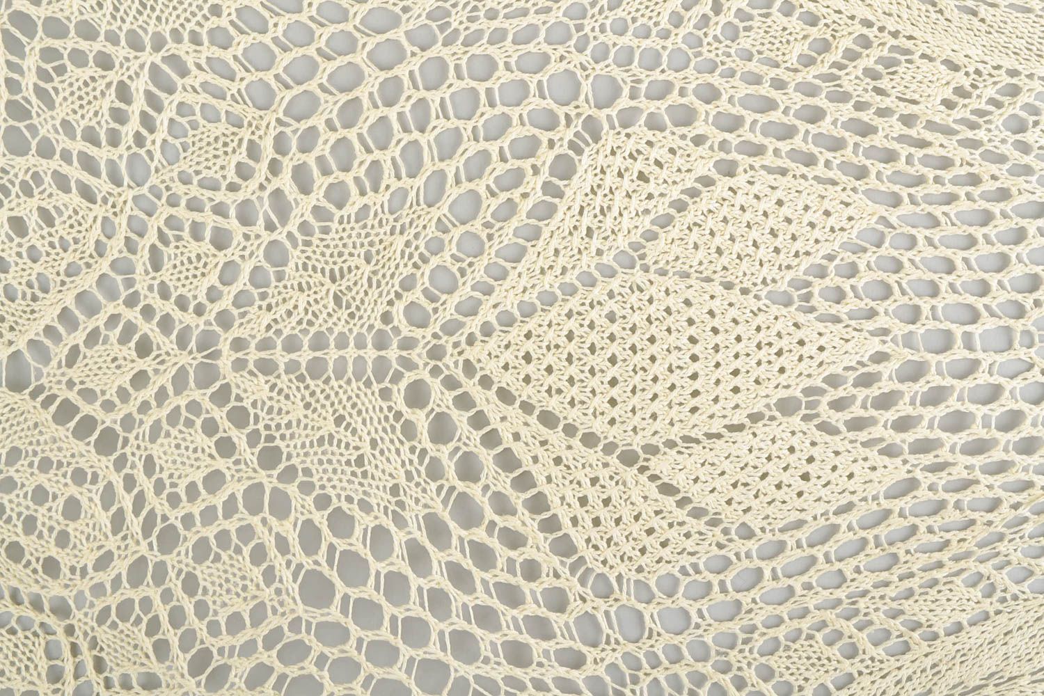 Openwork crochet tablecloth handmade lace napkin vintage style home ideas photo 2