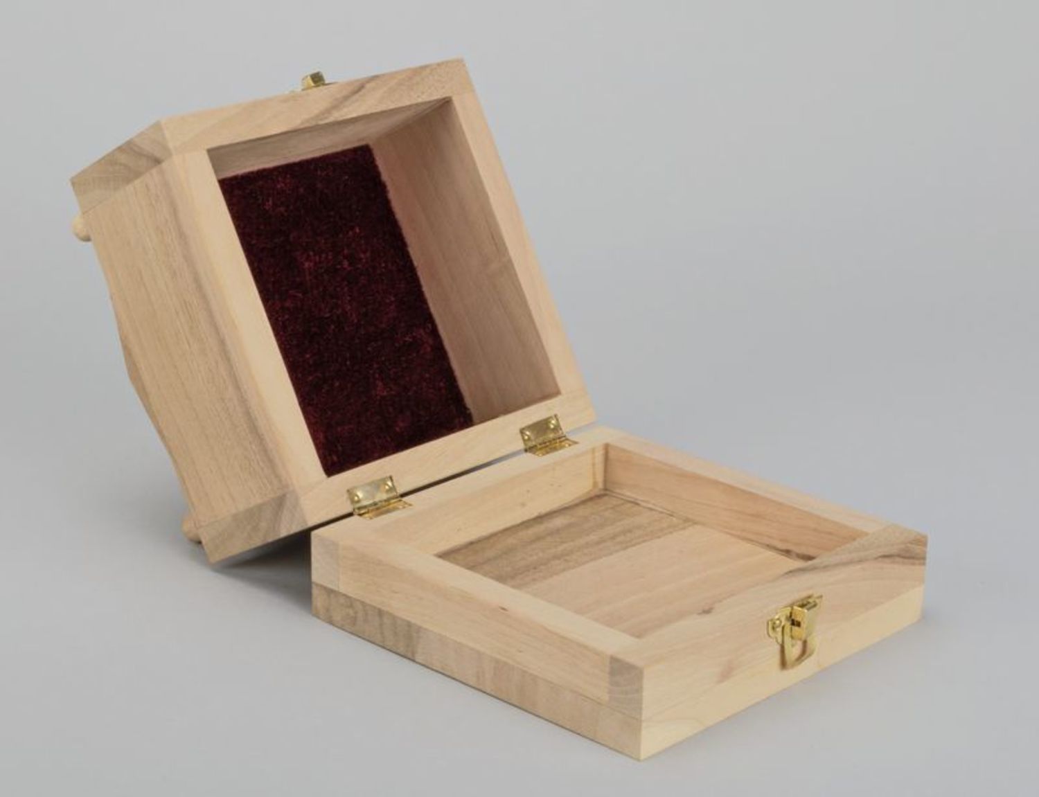 Caja de madera para creatividad foto 4