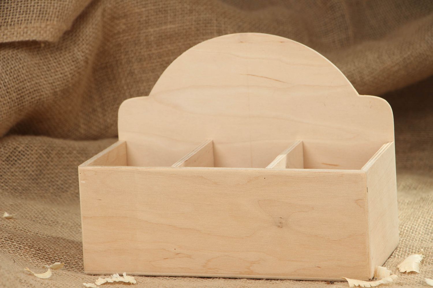 Holz Teebeutelbox für Decoupage foto 5