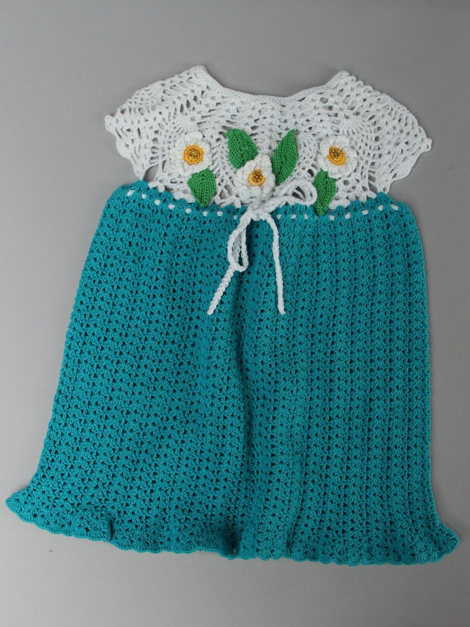 Crochet children's sundress photo 1
