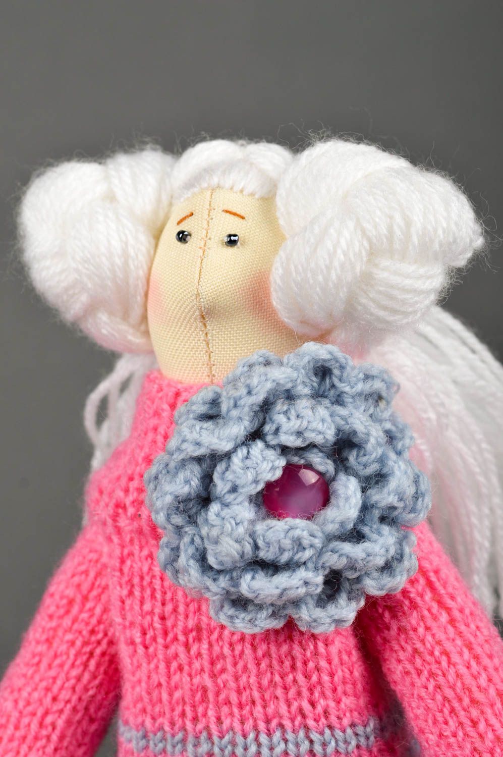 Designer Puppe aus Stoff handmade Haus Dekoration schönes Geschenk für Mädchen foto 4