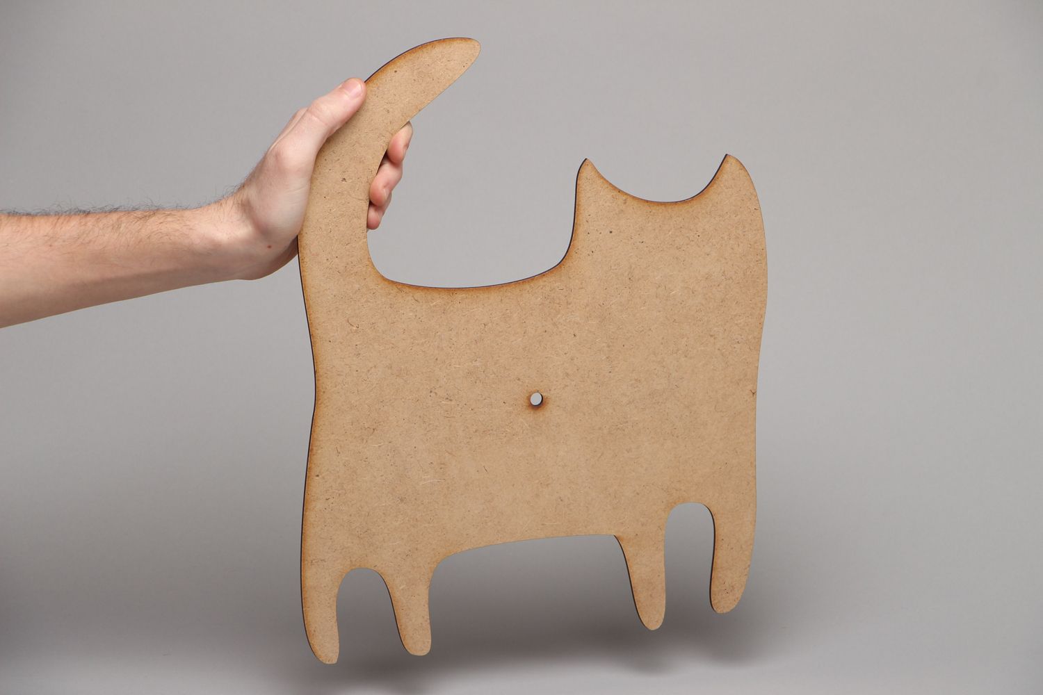 Plywood craft blank for painting Cat photo 4