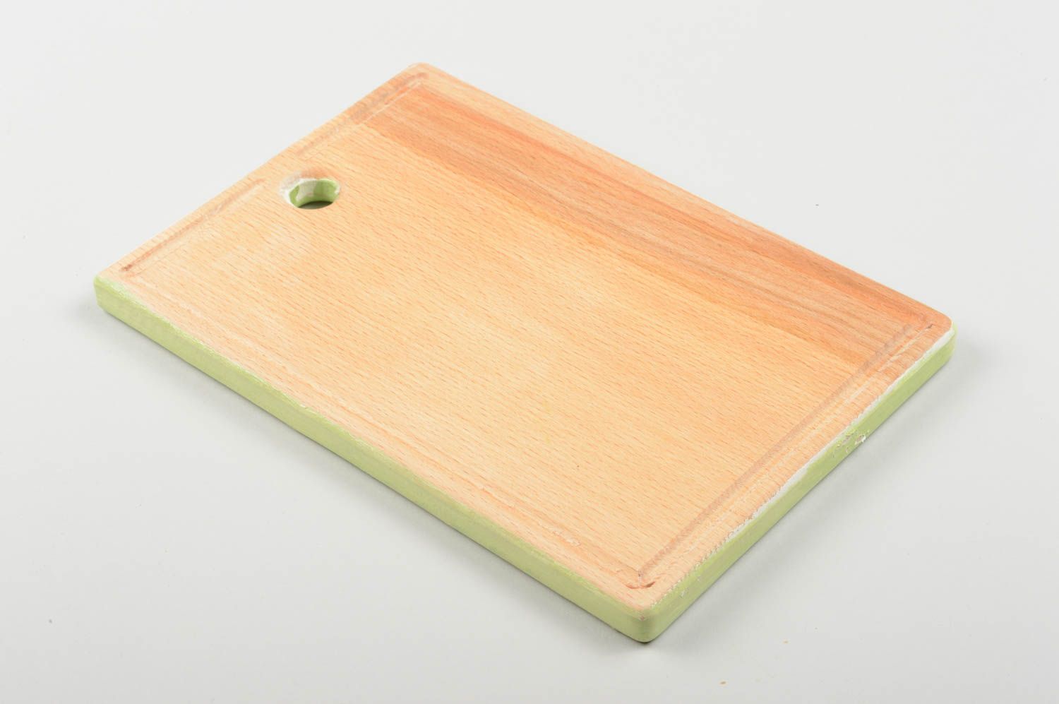 Handmade Schneidebrett aus Holz Holzbrett für Küche Geschenk Idee Decoupage foto 3