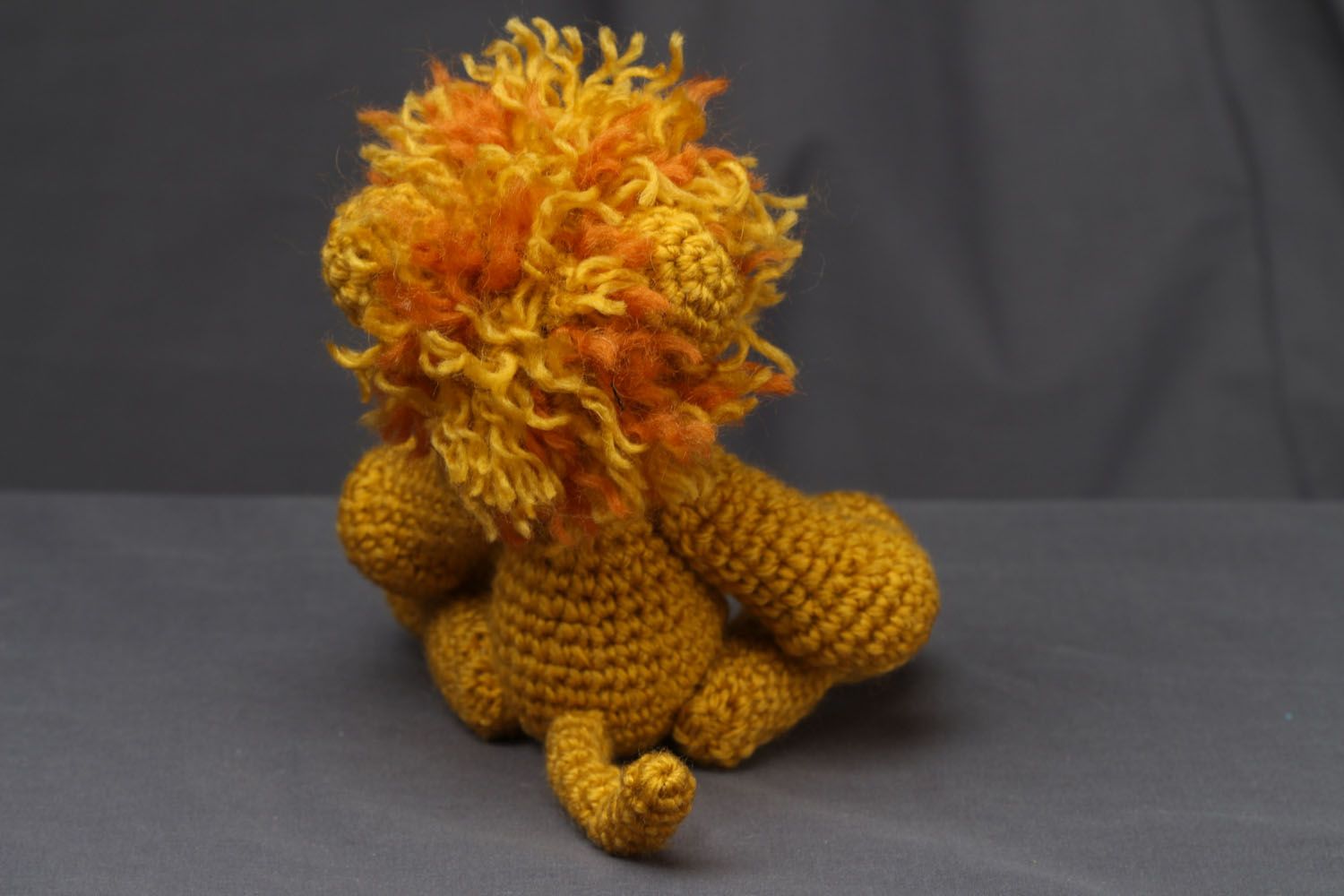 Crochet toy Little Lion photo 3