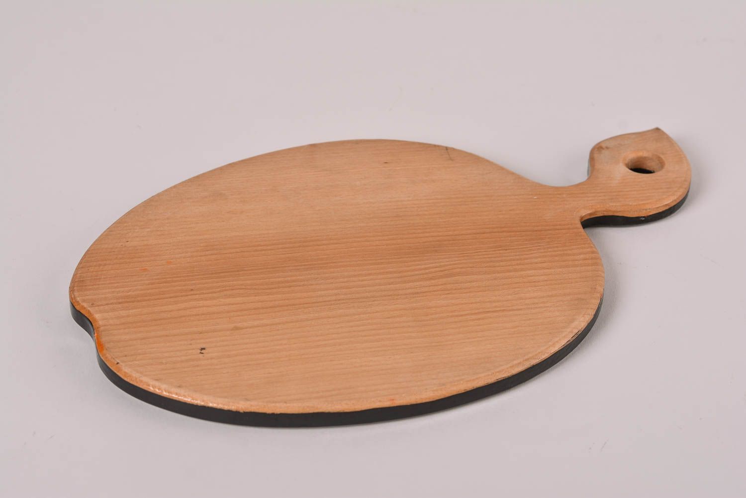 Schneidebrett Holz handmade moderner Dekoartikel Geschenk für Frau bemalt foto 5