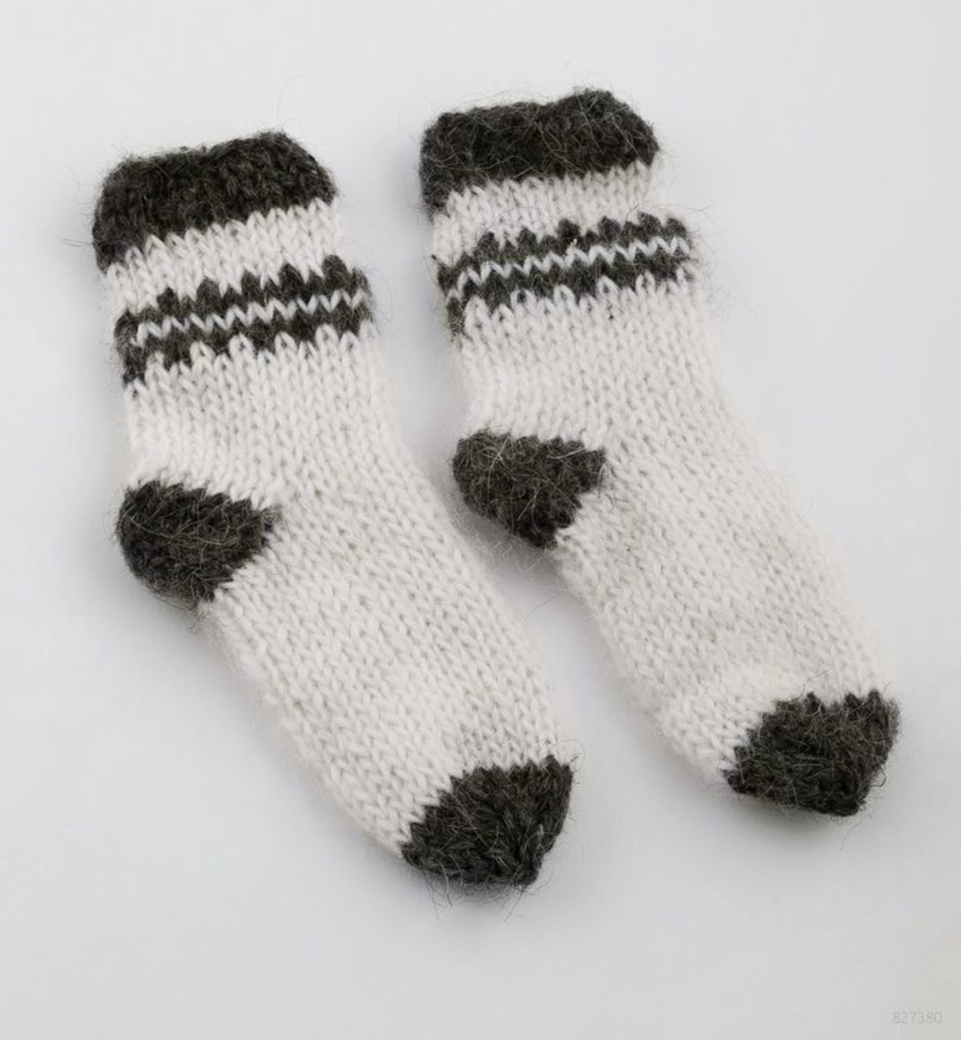 Calzini di lana per bambini fatti a mano calzini morbidi di lana naturale
 foto 2