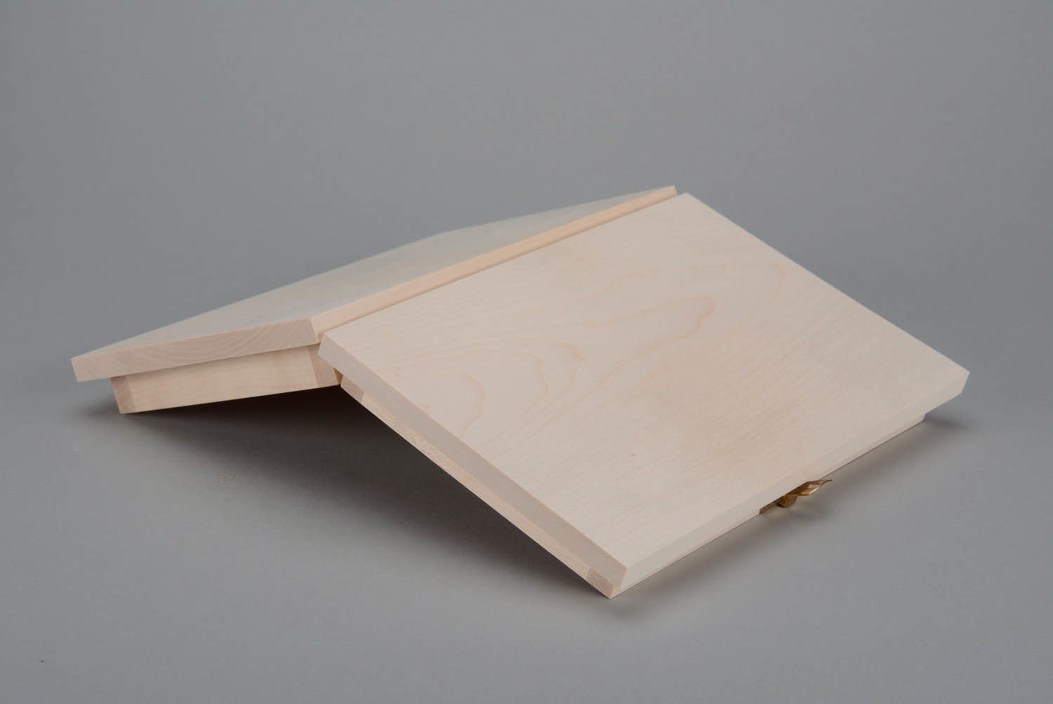 Handmade Roh-Holzschatulle für Schaffen foto 2