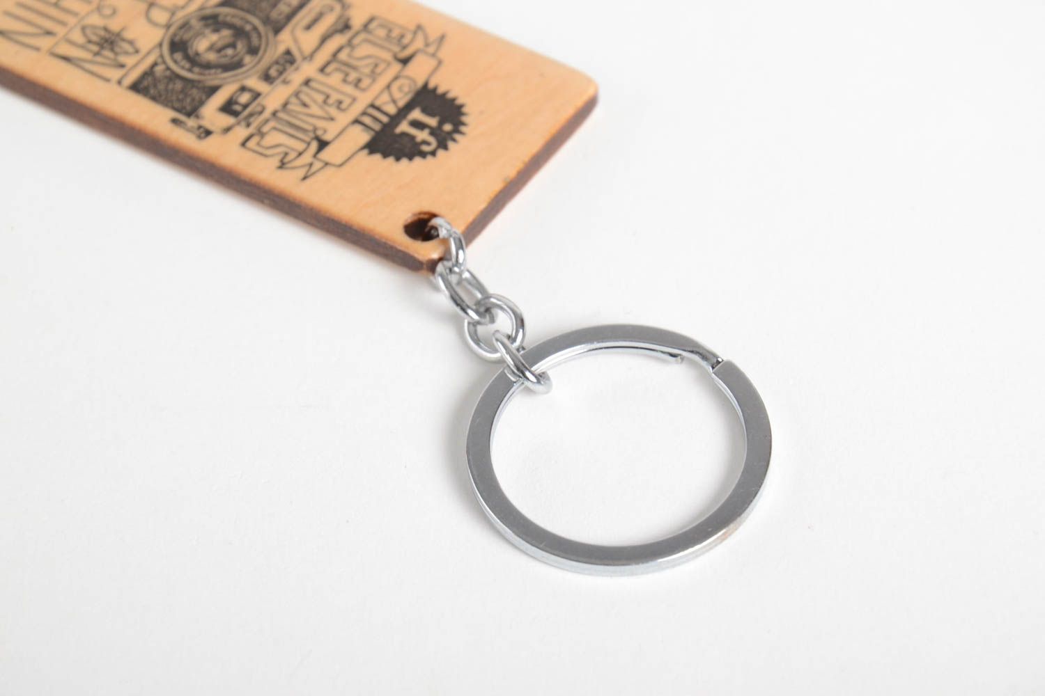 Designer Accessoire Handmade Schlüssel Anhänger Schlüssel Schmuck aus Holz  foto 4